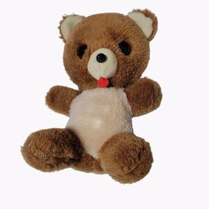 Vintage Mini Mates Animal Fair Teddy Bear Plush Stuffed Animal Prize Carnival